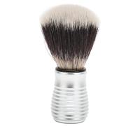 Men Shaving Brush for Soap and Cream, Professional Shave Brush with Quick Drying Nylon, Lightweight Aluminum Alloy Handle, Ergonomic Curved Design for Easy Grip, Hair Salo