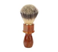 Men Shaving Brush, Professional Beard Grooming Tool, Ergonomic Resin Handle with Soft Synthetic, Portable Shaving Brush for Home Travel Salon, Quick Drying Easy to Clean