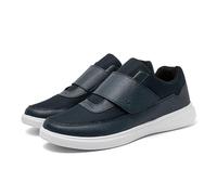 Men Shoes Slip-On Walking Shoes,Men Arch Support Orthopaedic Sneakers,Mens Walking Trekking Waterproof Trainers Low Rise Outdoor Hiking Sneakers Memory Foam(A5415) Blue