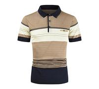 Men Short Sleeve Shirts Mens Shirts Long Sleeve Smart Casual Floral Short Summer for Men Adult Beach Hawaiian Shirt for Adult White Mens Dress Gift Birthday Button Down (Khaki,XXL)