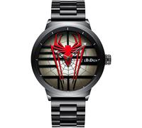 men Spider Man Watch Stainless Steel Watch Wrist Watch