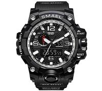 Men Sports Watches Dual Display Analog Digital LED Electronic Quartz Wristwatches Waterproof Swimming Military Watch