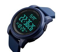 Men St Patrck Day Watch Fashion Luxury Waterproof Men's Watches Digital Sport LED Date Quartz Men's Watch Ladies Talking Watch (Blue, One Size)