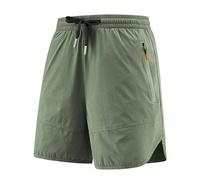 Men Swimming Shorts Cotton Linen Elastic Waist Beach Short Pant Summer Surfing Casual Swimming Trunks Loungewear Classic Style Comfortable Fit Swimwear Relaxed Square Shorts