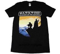 Men T Shirt Hawkwind Master of The Universe s Cotton Short Sleeve Funny t-Shirt Novelty Tshirt Color(3X-Large)