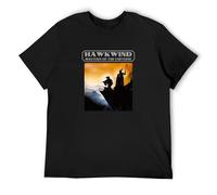 Men T Shirt Hawkwind Master of The Universe S Cotton Short Sleeve Funny T-Shirt Novelty Tshirt T-Shirt White Black XXXL