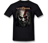 Men T Shirt Kratos God War Artwork T Shirt Black Funny t-Shirt Novelty Tshirt