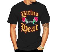 Men T Shirt Latino Heat Eddie Guerrero t-Shirt Black