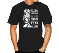 Men T Shirt Natsu Dragneel T-Shirt Fairy Tail Guil Women T-Shirt Black 3XL