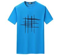 Men T-Shirt Oversize Print Short-Sleeve Mens Shirt Round Neck Summer Casual Men Tops Fashion Modern Urban Style Men'S T-Shirt Comfortable All-Match Men Shirt