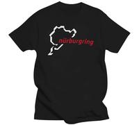 Men T Shirt Popular Nurburgring Circuit Black T Shirt s Short Sleeve Cotton Fashion T Shirt Casual Tops Clothing Women