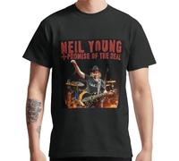 Men-t-Shirt-Promise-of-The-Real-Concert-Tour-Neil-Young-Women-t-Shirts Black
