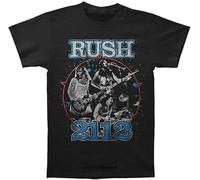 Men T Shirt Rush 2112 Black New Funny t-Shirt Novelty Tshirt Size 3XL