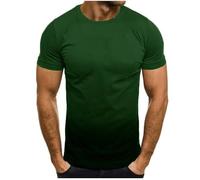 Men T Shirts UK Sale Clearance Gradient 3D Print Tshirt Summer Regular Fit Short Sleeve Tops Lightweight Running Workout T-Shirts Casual Crew Neck Tee Shirts Pullover