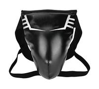 Men Taekwondo Groin Guard - PU Material, Ergonomic Crotch Protector for Boxing, Karate, Sanda Training