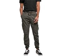 Urban Classics Men's Cargo Joggers Magnet Grey S UK