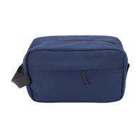 Men Toiletry Bag, Nylon Hanging Organizer, White, 24.5x15x11cm - Spacious Storage, Water Proof Durable Design, Ideal for Travel and Business Trips (Dark Blue)