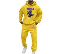 Men Tracksuit Set - Men's Suits for Every Occasion Stylish Comfortable Modern Gentleman Versatile Business Event Attire Craftsmanship Tailored Ensemble