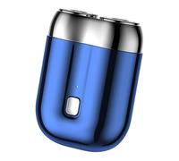 Men Travel Shavers - 2024 Double-Head Motor Electric Shaver | Pocket Size Rotary Electrical Shaver, Small USB Men Pocket Shaver, Waterproof Face Storm Shaver Rechargeable For Wet & Dry Use