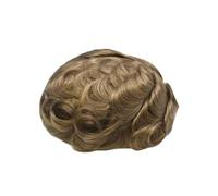 Men Tropper #18 Men's Toupee Remy Hair System Breathable Full Lace Replacement Hairpiece 8x10 inch