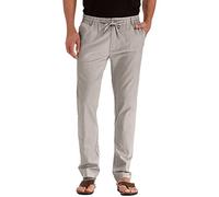 Men Trousers Smart Casual, Mens Elasticated Waist Trousers For Elderly Comfort Elasticated Waist Drawstring Trousers Classic-Fit Casual Stretch Chino Trouser Loose Fit Summer Trousers