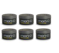 men-u Define & Shine | Hair Styling Pomade | Low Hold and High Shine Pack of 6