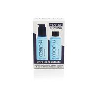 men-u Ultra-Concentrate Formula High Performance Vegan Shaving cream 100ml for Men plus REFILL Bottle with high proportion of modern active ingredients