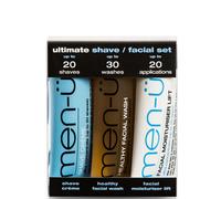 men-ü Ultimate shave/ facial set - ultra concentrates - 15ml (3 Products)
