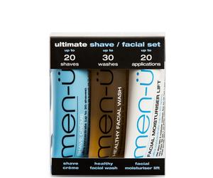 men-ü Ultimate shave/ facial set - ultra concentrates - 15ml (3 Products)