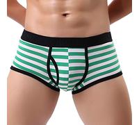 Men Underwear Boxer Brief with Contour Pouch for Men Boxer Briefs Jock Strap Sports Supporters Male Underwear Boxer Briefs Mid Rise Bulge Enhancement Running Breathable Comfort Soft Green