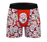 Men Underwear Boxers - Ppfine Briefs Leaves On Blur Background 'S Underwear Breathable Comfort Shorts Trunks Underpants S Xxl (Red, Xl)