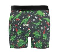 Men Underwear Christmas Dinosaurs Mens Boxers Shorts Daily Boxer Briefs Breathable Mens Boxers For All Occasions For My Husband The Best Gift M