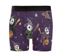 Men Underwear Witch Panda Mens Boxers Soft Underwear Trunks Classic Men'S Boxer Shorts For My Husband For All Occasions The Best Gift S