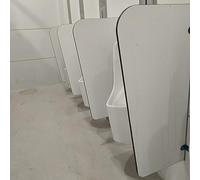 Men Urinal Privacy Screen Toilet Partition, 90cm Urinal Baffle, Wall-Mounted Room Separating Divider, for Schools/Kindergartens/Shopping Malls/Public Places (Color : 2PCS)