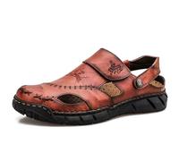 Men Walking Sandals,Beach Shoes Men summer Casual,Breathable Slip On for Casual Walking Beach Lightweight Flat Footwear for Everyday Comfort and Easy Wear
