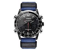 Men Watch for Father Days Easter Digital Waterproof Watch Fashion Casual Quartz Men Sports Watches LED Men's Watch A168wem-7vt (Blue, One Size)