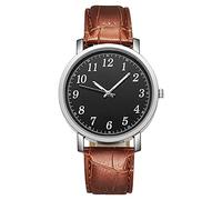 Men Watch Men Luxury Fashion Design Leather Watch Digital Quartz Temperament Men Waterproof Watch Gift