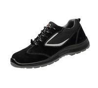 Men Waterproof Trainers Work Shoes Non Slip Athletic Shoes Anti Puncture Sneakers Round Toe Sneaker Labour Insurance Shoe Lace Up Trainer Lightweight Sneakers Outdoor Walking Hiking Shoe Black