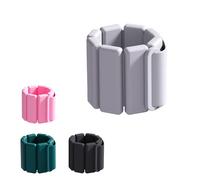 Men Wearable Arm Leg Weight, Fully Adjustable Ankle Wrist Arm Leg Weights, Ideal For Pilates Bangles, Yoga, Running & Walking(Gray,1 pound)