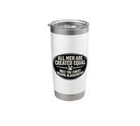 Men were Created Equal Only The Finest Become Blacksmiths Stainless Steel Insulated Tumbler