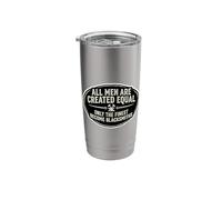 Men were Created Equal Only The Finest Become Blacksmiths Stainless Steel Insulated Tumbler