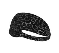 Men Women Abstract Psychedelic ScienceWorkout Sweat Bands Sports Headbands For Running Yoga Golf Gym Camping Tennis