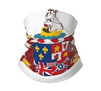 Men Women Balaclava Flag Of Alabama Neck Warmer Microfiber Neck Gaiter Durable Headwear For Outdoor Fishing Yoga