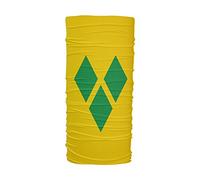 Men Women Bandana Saint Vincent An The Grenadines Flag Hair Band Windproof Headband Quick Drying Neck Gaiter For Sports Yoga Football