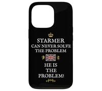 MEN WOMEN BRITISH PATRIOT PROUD SUPPORT STARMER THE PROBLEM Case for iPhone 13 Pro