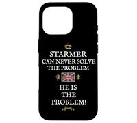 MEN WOMEN BRITISH PATRIOT PROUD SUPPORT STARMER THE PROBLEM Case for iPhone 16 Pro