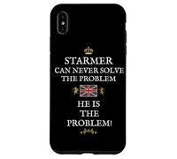 MEN WOMEN BRITISH PATRIOT PROUD SUPPORT STARMER THE PROBLEM Case for iPhone XS Max
