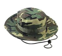 Men Women Camouflage Sun Hats Wide Brim UPF 50+ Waterproof Summer Fisherman Hat Unisex Hiking Beach Fishing Safari Boonie Cap Adjustable Chin Cord