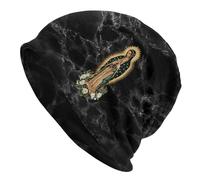 Men Women Classics Basic Beanie Our Lady of Guadalupe Mother of God Vertical Holly Mary Blessed Virgin Mary Beanies Hats Warm Watch Cap Beanie Classic Ski Hat for Biking Summer Trip