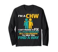 Men Women Community Health Worker Long Sleeve T-Shirt
